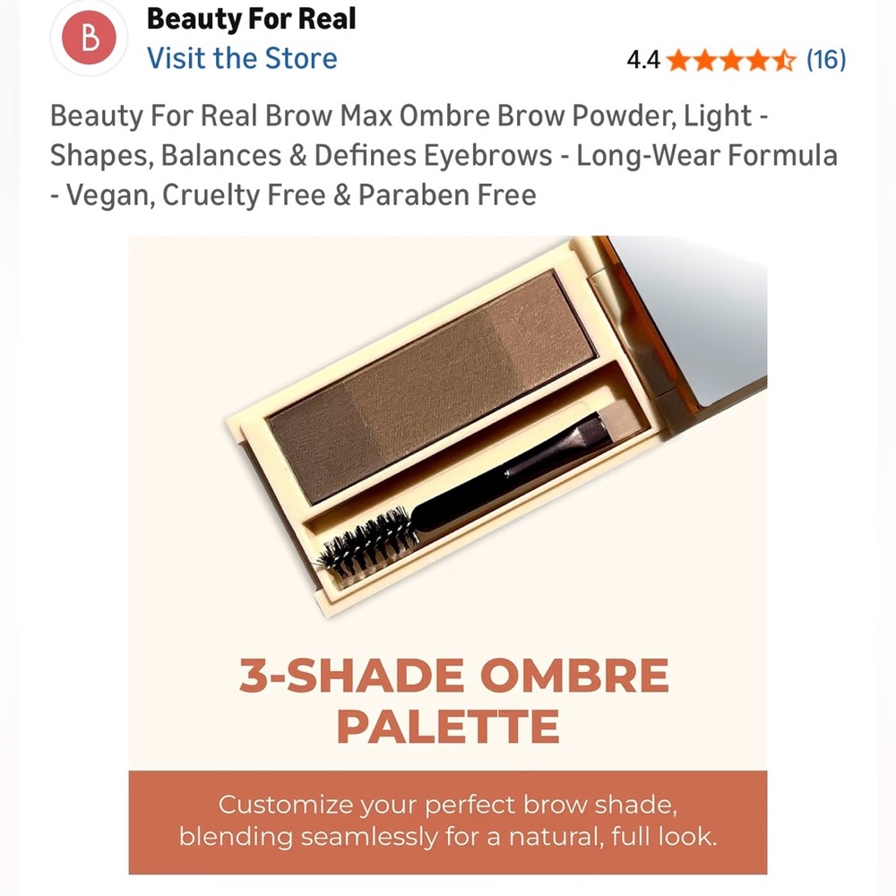 Beauty for Real Brow Max - Picture 4 of 7